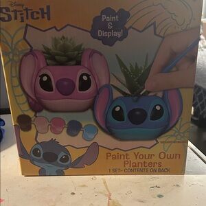 Disney Stitch Colorful Planter Painting Kit